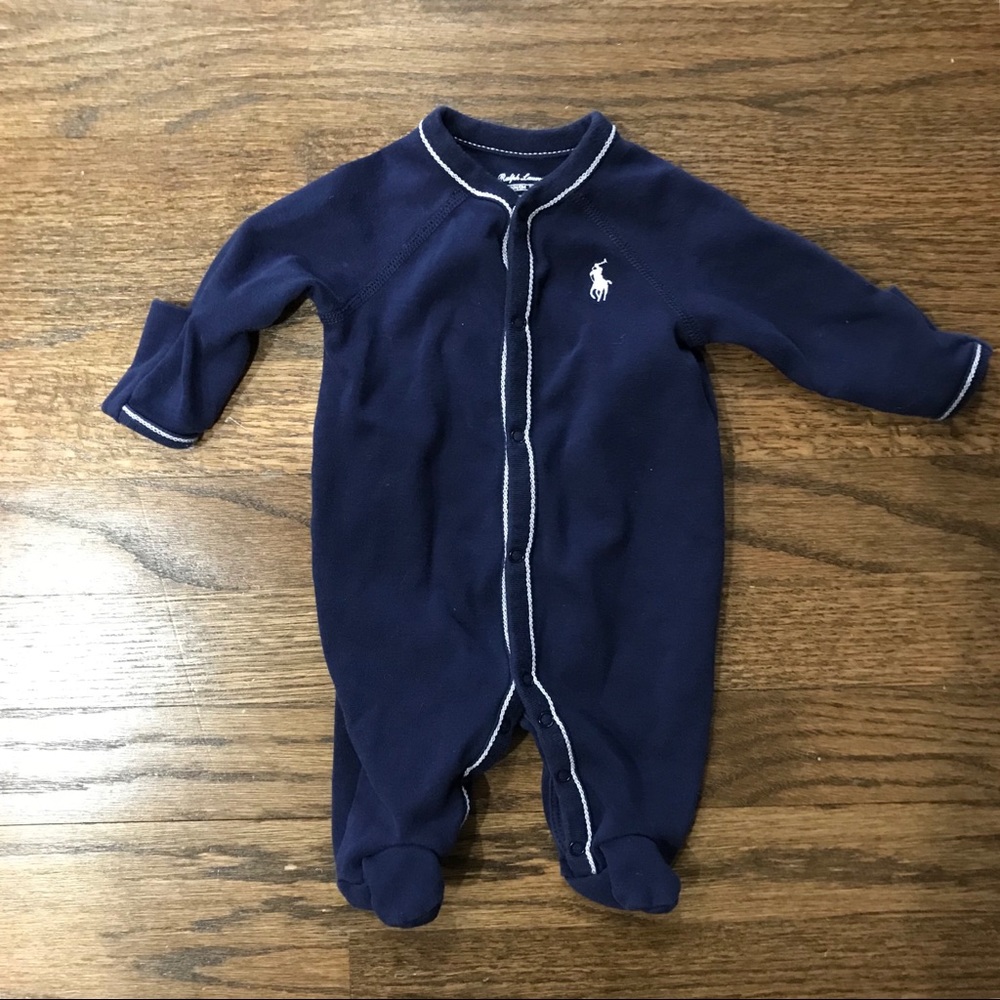 Ralph Lauren newborn boys pajamas